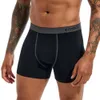Sous-pants nouveaux hommes sous-vêtements en coton de boxe coton ventes sexy glissantes de haute qualité Q240430
