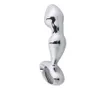 Other Health Beauty Items Stainless steel handheld anal plug fun G-spot toy chrome plated metal hook hip adult massage product Q240430