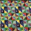 Stoff Mandala Geometrie gedruckter Stoff Vintage Ethnic Stoff Baumwoll Quilt -Patchwork mit einem halben Meter D240503