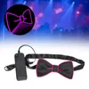 Bow Ties Light Up Tie Ajustement des accessoires de costumes drôles réglables