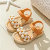Childrens Slippers Summer Girls and Boys Bathroom Home Anti slip Beach Shoes Soft Soled Baby Sandals 240430