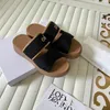 Leinenkeilsandalen berühmte Designerinnen Frauen weiß schwarzer Beige rosa Mila Woody Flat Mule Slides Cloud Weiche Plattform Sandale Frau Pantoffeln Luxus Sliders