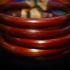 Brazalete de brazalete al por mayor nudoto tibetano joyería de madera de madera suministro directo de pollo shannan brac de sangre