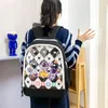 Bolsas da escola pupila mochila fofa fresca e adorável para meninas relevo de grande capacidade Ins estilo de estilo mulheres