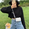 Bag Fashion Candy Crossbody Women PU BEIL BUGLE MINI Beutel süße Brieftaschen für Teen Girls Handtaschen Taschen Designer