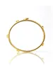 Modedesign Guldband som gör i lager Fashion Women Bangle smycken Tillverkare