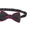 Bow Ties Light Up Tie Ajustement des accessoires de costumes drôles réglables