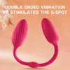 Double Header G Spot Bullet Vibrator Doppelseitig Silikon Vibration Eiervibratorkugel für anale Prostata Erwachsene Frauen Sexspielzeug 240428
