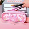 Schoolpotloodkisten Transparante tas Mooie briefpapier Leuke Koreaanse potloodspenkist Kawaii Kit Benodigdheden Zakje