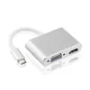 USB C 4K Type C à l'adaptateur VGA USB3.0 Convertisseur vidéo audio compatible HDMI PD 87W Charger rapide pour MacBook Pro Samsung S9 S10