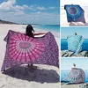 150x200cm Bohemian Style Polyester Fibre Beach Sangle de serviette Mandala Rectangle Feuille de lit Tapestry7073755