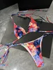 Paris Women's Bikini Zestaw seksowne luksusowe stroje kąpielowe projektantki stroju kąpielowego kobiety geometryczne moda na plażę pływanie na plaży klasyki mikro trikini marka damskie garnitury kąpielowe