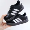 Chaussures pour enfants Sneakers Designer Casual Running Toddlers Preschool Athletic Boys Girls Children Youth Shoe Runner Gum Trainers Black White Taille 24-37 Q29L #