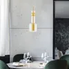 Modern helder glazen hanglamp goud zwart metalen hangende verlichtingsarmaturen drop verzending voor eetkamer keukenbar shop bed