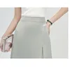 Röcke Satin Triacetate Lady Rock Elegantes Temperament Company Staff Business High-End-Frauenfrüchte und Sommer komfortable cool