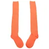 Women Socks Orange High Over The Knee Stocking For Girl Ordinary Thigh