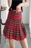 Röcke japanische Kawaii Minirock Röcke Schüler School Uniform Sailor Sommer lässig Plaid Frau über Knie süß Sweet2799919