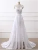 Casual Dresses Small White Crew Neck Fashion Sexy Lace Wedding Dress Large Train Holy Floor