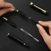 Stylish Classic Metal Fountain Pen Personalized Custom Engraving Name Business Advertisement School Supplies Teacher Gifts 240425