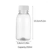 Bouteilles d'eau 6pcs 250 ml de lait petit jus de fuite de bois de boisson portable en plastique vide