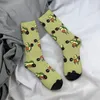 Chaussettes masculines Happy Funning Louting Avocado rétro Harajuku Gym hip hop nouveauté