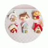 Butelki Mini Artificial House Flat Back Back Cabochons - Assorted 20 27 mm Dorbelishments Kawaii Decor Akcesoria