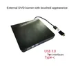 Hochgeschwindige externe USB 3.0 Flach gebürstete externe DVD RW Burner CD -Autor Slim Tragbares optisches Laufwerk für Laptop -PC HP