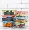 Opslagcontainer met deksels plastic voedselcontainers lunchbox koelkast luchtdicht lekbestendig eenvoudig snap lock pp h2005 y2004298965981