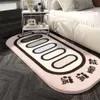 Carpet Bedroom Resistant to Dirt and Easy Maintain Creative Cartoon Insulation Warm Imitation Cashmere Bedside Blanket Household Anti Slip Bay Window Mat