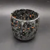 Herbata filiżanka jadeiła natury kamień magnetyczny gongfu herbacian chiński chwiej blossom jades master ceremonia kubek