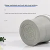 Waterflessen 350 ml opvouwbare beker grote capaciteit siliconen lichtgewicht reis draagbaar