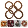 Flores decorativas Rattan Garland Diy Wreath Frame Craft Supplies Fazendo Círculos Festival Rings Decoração de parede