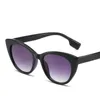 Sunglasses 2024 Vintage Cat Eye Women Fashion Retro Shades Sun Glasses Travel Double Color Blocking Eyewear