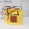 Loeweee Loewew Sac Fashion Handsbags Designers Sac de paille Femelle Net French Red One Messenger Sacs Luxury Foreign Style Place Toven Volvyle Tote High Quality