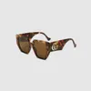 Zonnebrillen voor vrouw designer zonnebrillen mannen bril Lunette de soleil homme gepolariseerde luipaardprint rijden UV 400 Letter Daily Outfit HJ0100 H4