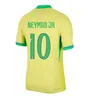 Soccer Jersey xxxl 4xl Plus taille l.paqueta neymar vini jr.23 P.Coutinho Richarlison Football Shirt G.Jesus T.Silva Bruno G. Pele Casemiro Men Kids Kits Jersey Braslls