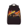 Backpack Ultimate Sports Car Graffiti Simplified Form Travel Backpacks Boy Girl Designer Big School Bags Cool Rucksack