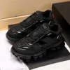 Praddas Pada Prax Prd Luxus SHOUS STOUTS MEN CLASSIGKETTE SNEAKERS Übergroße Gummi -Sohle -Dad -Schuhe Dicke Erhöhung des Bodendeformation Paar 7WYI D604