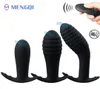 USB sans fil Charge anale sexuels pour hommes Plug Gay Butt Prost Masseur Vibrator Remote Contrôle Sex Toys pour le couple Y1916317968