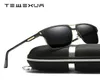 Tewexua tout nouveau style mode polarisé carré à demi-cadre lunettes de soleil hommes femmes images métalliques conduisant les loisirs sportifs UV4002792642