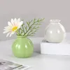 Vasi Mini ceramica fiore vaso pianta pianta graziosa floreale moderna casa domestica soggiorno decorazione bonsai