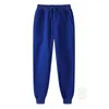 Men's Pants Spring And Autumn Gym Women's Sports Fleece Slim Running Leggings Trousers Solid Color S-3XL