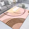 Crème tapijt woonkamer licht luxe herfst en winter huishoudelijke slaapkamer bedmat mat bank gemakkelijk te handhaven vuilbestendig niet -wasbaar