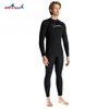 Women's Swimwear 1.5MM Men's Wetsuit Long-sleeved One-piece Diving Suit For Men Plus Size Warm Snorkeling And Surfing Swimsuit