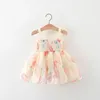 Mädchenkleider Mädchen Sommer 2024 Kinder Prinzessin Party ärmellose Kleid für Baby Geburtstagskleidung Kleinkind Fashion Kostüm Kinder 1 2 3y