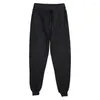 Herenbroek joggers joggen mannen en vrouwen elastische taille verlies casual broek wit beige roze gele hiphop heren zweet