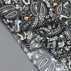 Materiał Paisley Fabric w stylu etnicznym nerkowym kwiat bawełniany bawełniany tkanina ręcznie robiona koszula tkanina tkaniny o pół metra D240503