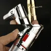 Refillable Butane Without Gas Torch And Torch Flame 90 Rotatable Without Gas Torch Lighter