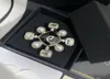 С коробки модельер -дизайнерские броши никогда не исчезают жемчужные бриллианты ювелирные украшения унисекс роскошные булавки качественные вечеринки подарки1502581