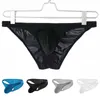 Underpants Herren sexy Unterwäsche niedrige Taille Eisseide Herren transparent eng und atmungsaktiv Q240430